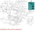 2011 2015 Equinox Terrain Console Armrest Used Oem 84114376. Price: $59.99.