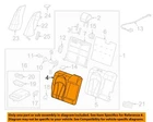 Gm Oem 18-19 Lacrosse Seats Tracks Rear Components-seat Back Cover 26219116 New. Price: $236.70.