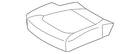 Genuine Ford Seat Cover KC3Z-2562901-CA New. Price: $321.91.