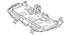 Genuine Nissan Cushion Frame 89301-6SA0A New. Price: $357.30.