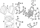 Genuine Mitsubishi Cushion Assembly 87300WH61P New. Price: $1081.66.