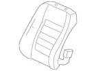 Genuine Honda Seat Back Cushion 81127-SXS-A01 New. Price: $800.94.