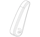 Genuine Gm Armrest 85124700 New. Price: $84.60.