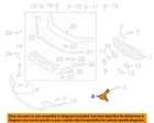 Mazda Oem 19-25 3 Front Bumper Grille Components-seal Plate BDTS501U1A New. Price: $26.77.