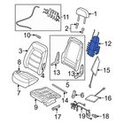 Genuine Ford Seat Lumbar Support Cushion 7L2Z-7865500-C New. Price: $24.07.
