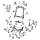 For Jeep Gladiator 2020-2021 Mopar 68276608AF Front Left Rear Seat Back Frame New. Price: $404.84.