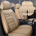 Ford Leather 5 Seats Car Cover Front Rear Full Set Cushion Pad Beige New. Price: $69.59.