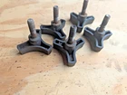 Pack 481625-01 Scag Mower Deck Wing Nut Knobs 3/8-16, Turf Tiger Grass Catcher Used. Price: $16.99.