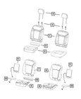 Genuine Mopar Seat Back Foam 68284399AA New. Price: $115.56.