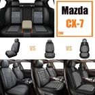 Black&gray Car 2/5SEAT Covers Cushion Pad For Mazda CX-7 2007-2012 Pu Leather New. Price: $131.62.