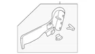 Genuine Nissan Cushion Frame 87301-5MP2A New. Price: $1017.11.