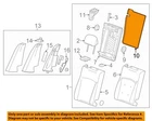 Gm Oem 13-20 Impala Seats Tracks Rear Components-carpet 22833746 New. Price: $48.71.