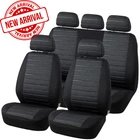Full Set Car Seat Covers Black Deluxe Universal Protector New. Price: $41.66.