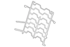 Genuine Nissan Seat Back Cushion Spring 87691-6TA1A New. Price: $163.94.