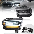 For 2019-2024 Dodge Ram 1500 Full Led Clear Headlights W/sequential Front Lamps New. Price: $489.99.