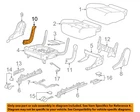 Gm Oem 2019 XT5 Seats Tracks Rear Components-hinge Cover 84389839 New. Price: $45.40.