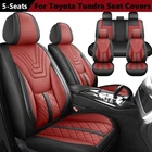For Toyota Tundra Truck Cover Leather Full Set 5-SEATS Front Rear Protector New. Price: $109.99.