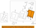 Gm Oem 16-22 Spark Seats Tracks Rear Components-seat Back Frame 95443121 New. Price: $80.30.