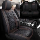 Ford Leather 5 Seats Car Covers Front Rear Full Set Cushion Pad Blk New. Price: $78.49.
