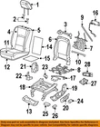 Chrysler Oem 09-12 1500 Seats Tracks Front Components-blower 4610261AE New. Price: $286.35.