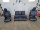 2012-2015 Camaro Ss Front Rear Heated Black Blue Leather Seats 12-15 Used. Price: $1699.95.