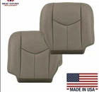 2003 2006 Chevy Tahoe Suburban Driver Passenger Bottom Vinyl Seat Cover Gray New. Price: $163.80.