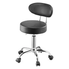 Shop Stool W/ Backrest, Pneumatic Garage Seat/work Wheels, 300 Lbs Cap. New. Price: $85.79.