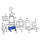For Dodge Hornet 2023-2025 68520570AA Front Right Seat Track New. Price: $557.69.
