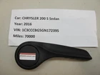2015-2016 Chrysler 200 Front Right Side Seat Regulator Handle 1ZW14TRMAC Oem Used. Price: $12.00.