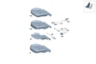 Genuine Mercedes-benz Padding Front Seat Cushion 296-910-95-02 New. Price: $258.70.