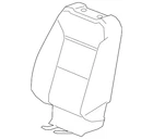 Genuine Gm Seat Back Cover 87818254 New. Price: $101.44.