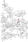 Genuine Vw Audi Seat Beetle Cabriolet Release Lever Left 1J3881605A New. Price: $48.70.