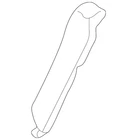 Genuine Honda Pad & Frame L Rear Seat-back Side (ts Tech) 82552-S87-A61 New. Price: $49.76.