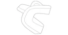 Genuine Mercedes-benz Cover Backrest Frame 253-923-01-00-9051 New. Price: $11.88.