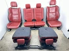 Dodge Durango Srt 15-23 Red Interior Front Rear Leather Power Chair Seats Used. Price: $2499.99.