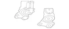 Genuine Mercedes-benz Inclination Adj Backrest 172-910-57-00 New. Price: $310.70.