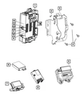 Genuine Mopar Heated Seat Module 56046594AF New. Price: $83.79.