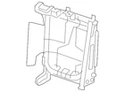 Genuine Nissan Seat Back Frame 88010-9TG0A New. Price: $326.80.