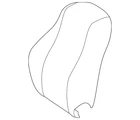 Genuine Mercedes-benz Outer Cover Seat Backr 167-910-65-14-9E38 New. Price: $842.73.