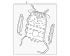 Genuine Audi Lumbar Support 4K0-881-879-A New. Price: $508.45.