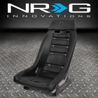 Nrg Prisma Lab Gt Series Racing Bucket Seat W/side Mount Bracket Leather Black New. Price: $405.00.