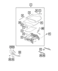 Genuine Mopar Front Seat Support 68355525AA New. Price: $45.54.