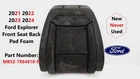 New 2021 22 23 2024 Ford Explorer Front Seat Back Upper Pad Foam MB5Z7864810N. Price: $65.00.