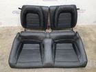 2021 Ford Mustang Ecoboost Coup Rear Second Row Seat Set Black Leather Used. Price: $297.50.