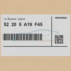 Genuine Bmw 52205A19F45 - Neu. Price: $72.03.