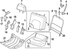 Genuine Nissan Seat Back Lock 88641-9BU0C New. Price: $121.53.