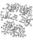 Genuine Mopar Seat Latch Right Hand 5183682AA New. Price: $44.11.