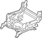 Infiniti Right Passenger Side Seat Track Adjuser Slidind Rails 87300-1MA1B Oem Used. Price: $850.00.