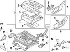 Genuine Hyundai Seat Cushion Heater 88170-R6020 New. Price: $51.43.