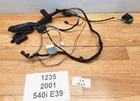00-01 Oem Bmw E39 540I Sedan Rear Left Driver Side Door Wire Wiring Harness Used. Price: $49.95.